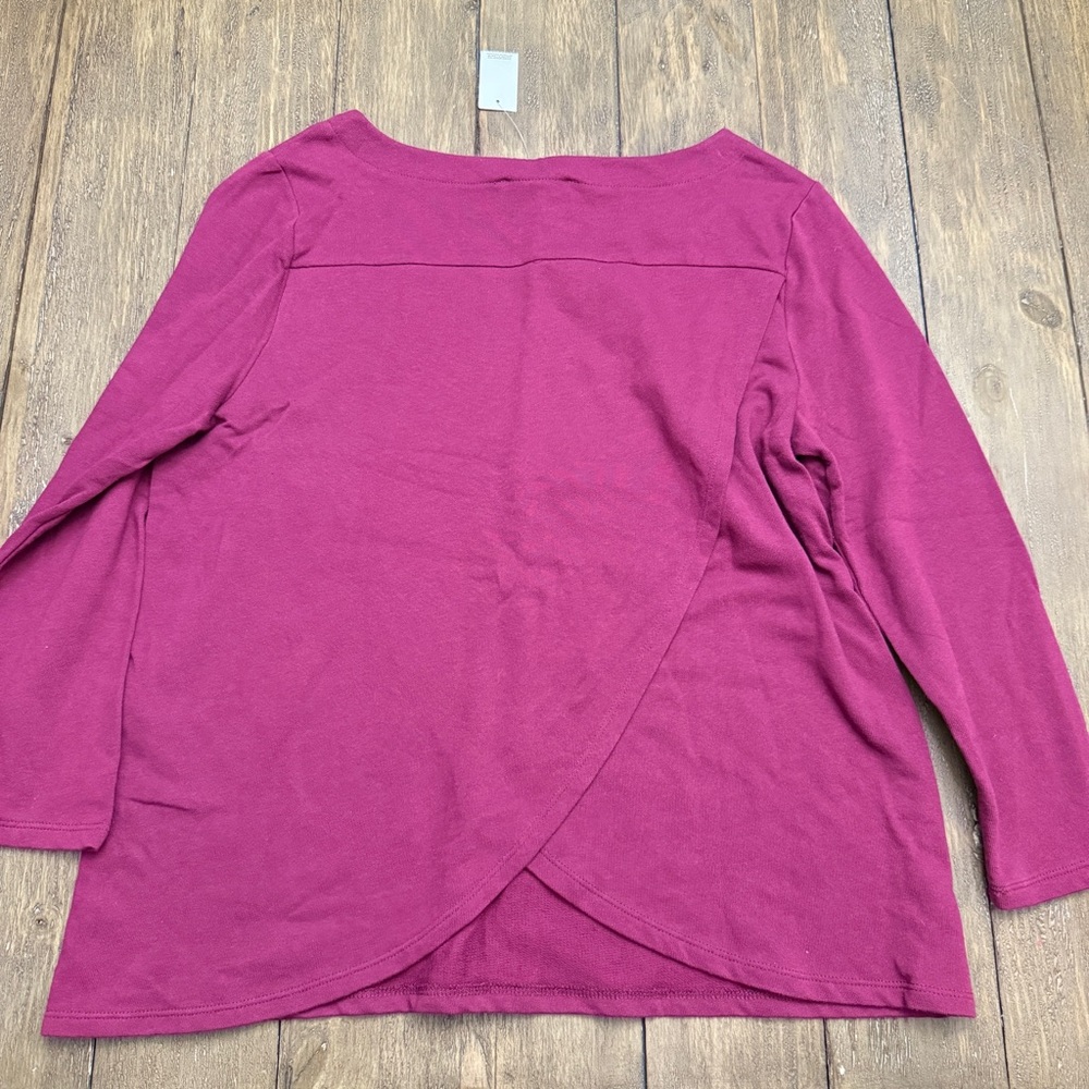 LOFT Magenta Women's Top - Picture 4 of 5